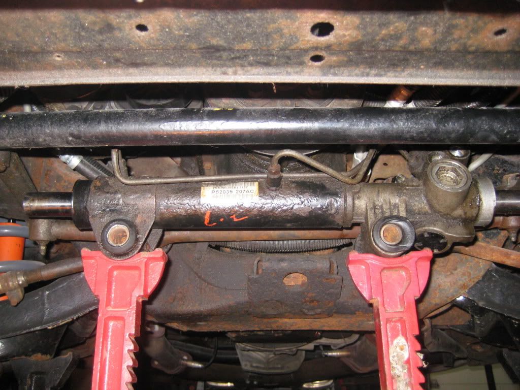 Working on a Rack and Pinion installation Chevy Impala SS Forum